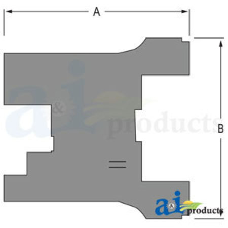 A & I PRODUCTS Floor Mat 0" x0" x0" A-CFM315